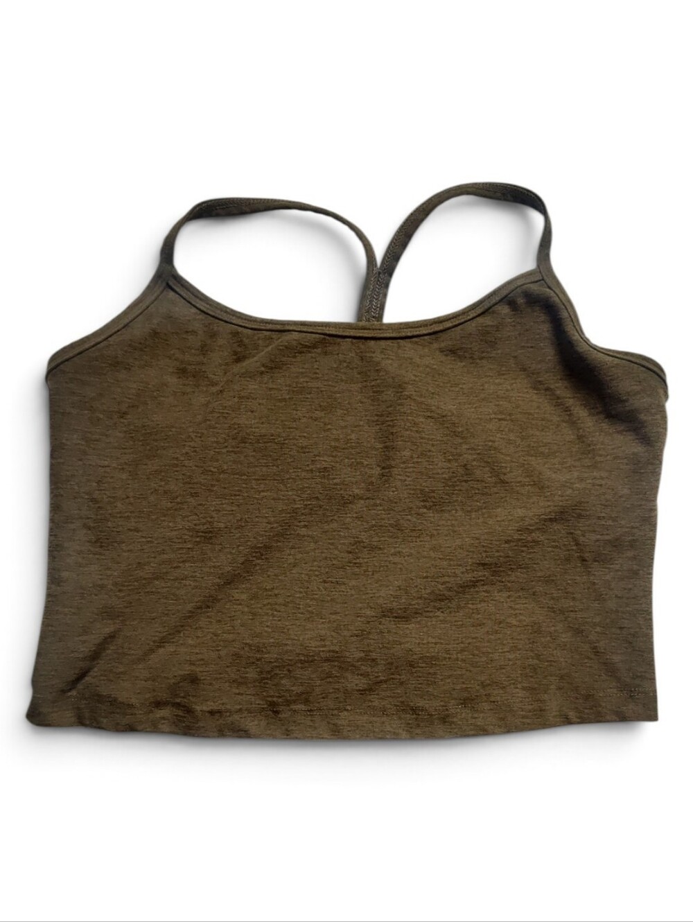 Green Beyond Yoga Spacedye Slim Racerback Bra Sz Large